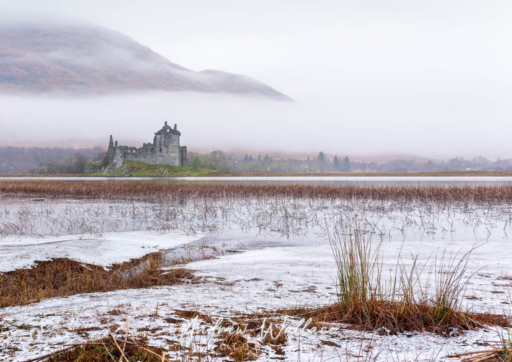 Kilchurn Castle Frost