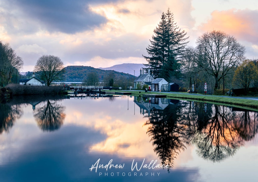 Crinan Canal Sunset